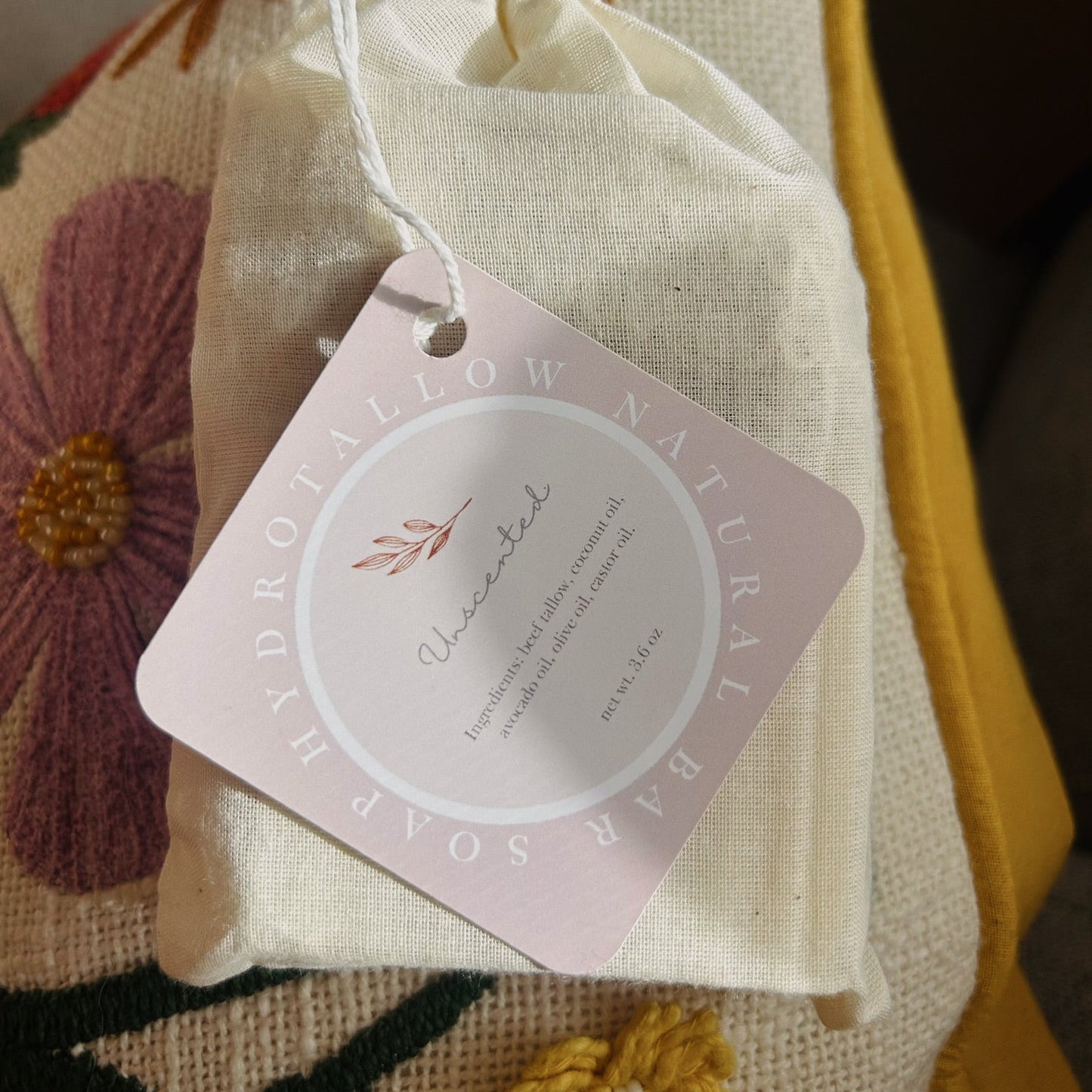 Natural Tallow Bar Soap